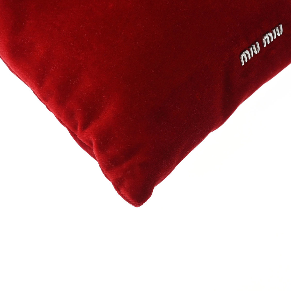 Miu Miu Starlight Satin Pouch Red Accessory - Picture 7 of 12